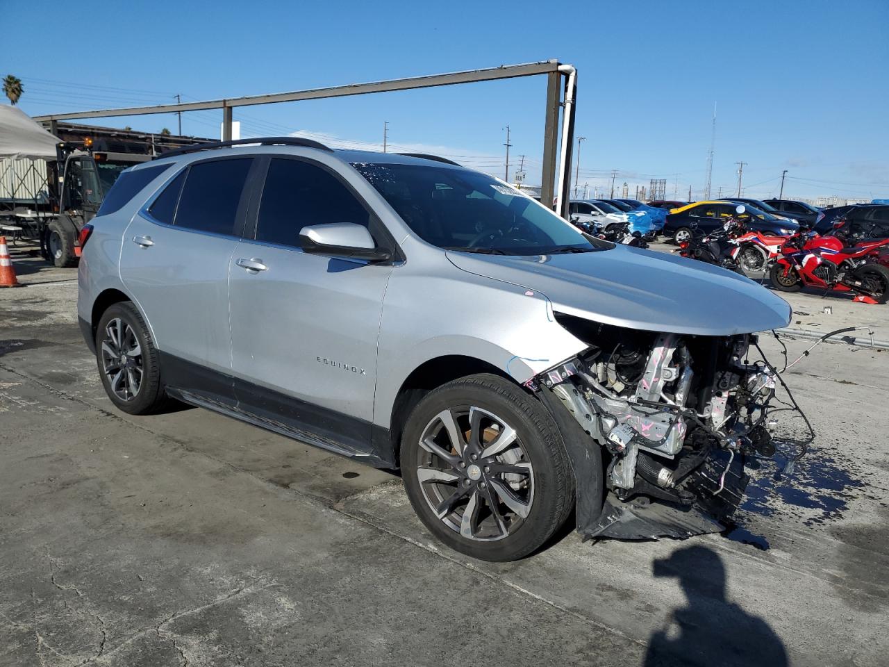 2022 CHEVROLET EQUINOX LT VIN:3GNAXKEV3NL234327