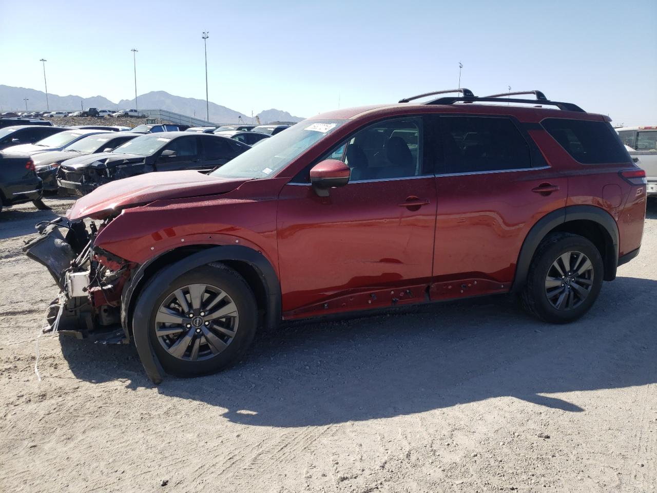 2022 NISSAN PATHFINDER SV VIN:5N1DR3BA3NC239767