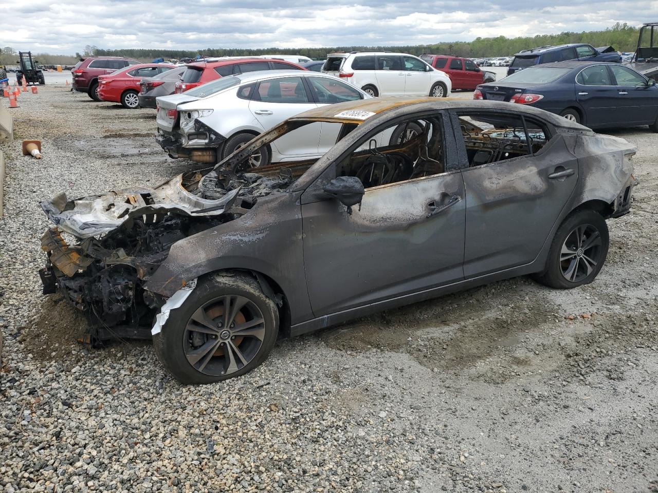 2022 NISSAN SENTRA SV VIN:3N1AB8CV2NY318089