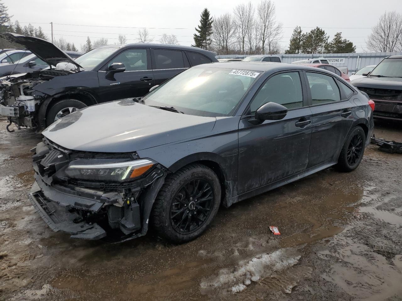 2023 HONDA CIVIC SPORT VIN:2HGFE2F57PH100565