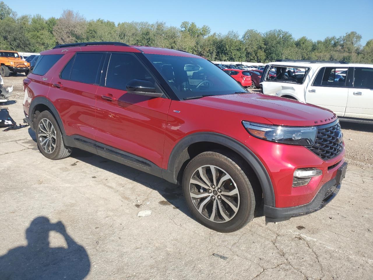 2022 FORD EXPLORER ST-LINE VIN:1FMSK8KH1NGB65120