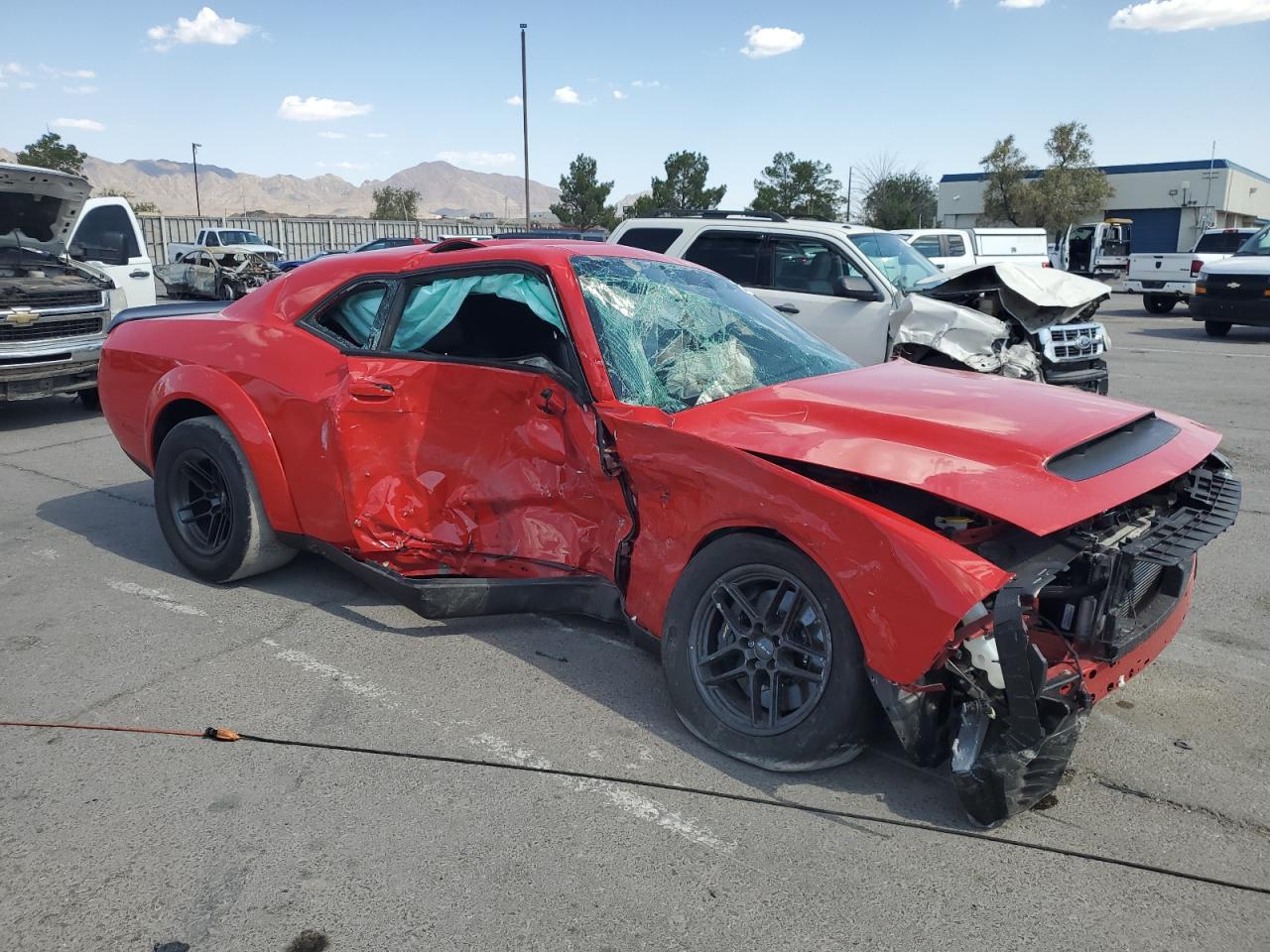 2023 DODGE CHALLENGER SRT HELLCAT REDEYE VIN:2C3CDZL94PH102234