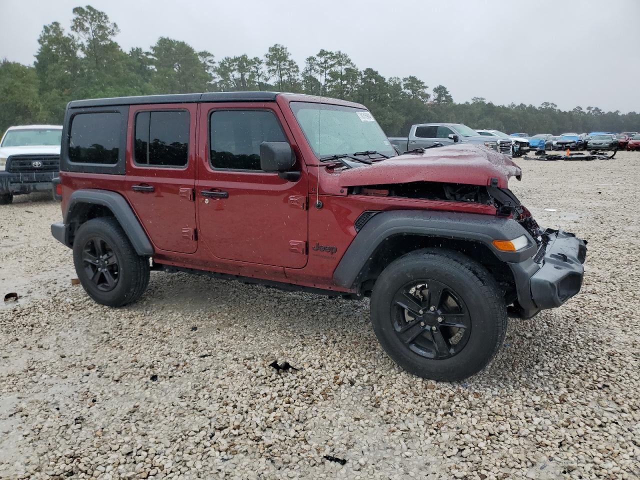 2022 JEEP WRANGLER UNLIMITED SPORT VIN:1C4HJXDG6NW105825