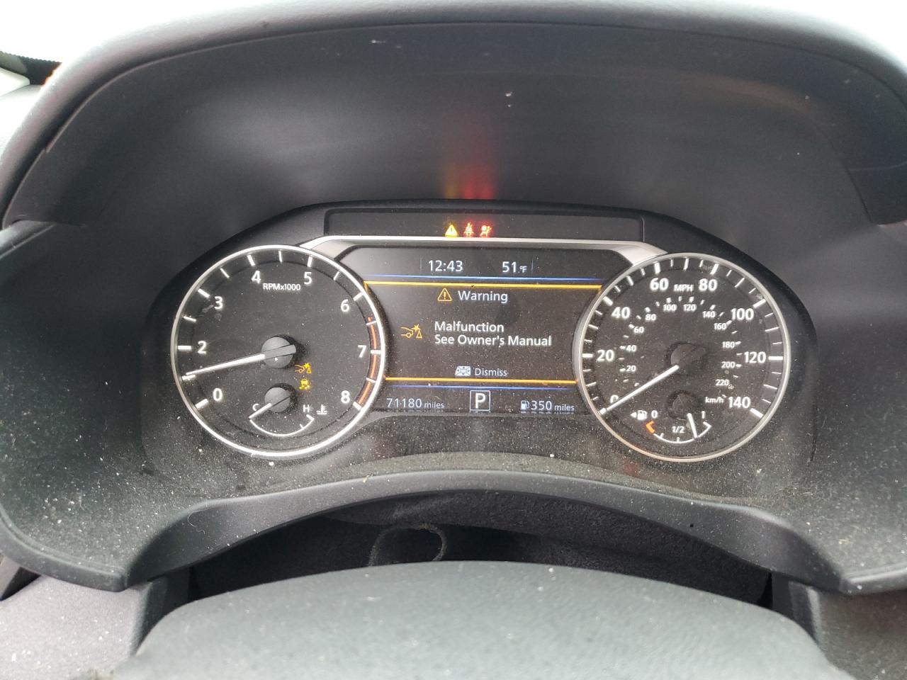 2022 NISSAN ALTIMA SR VIN:1N4BL4CV9NN398243