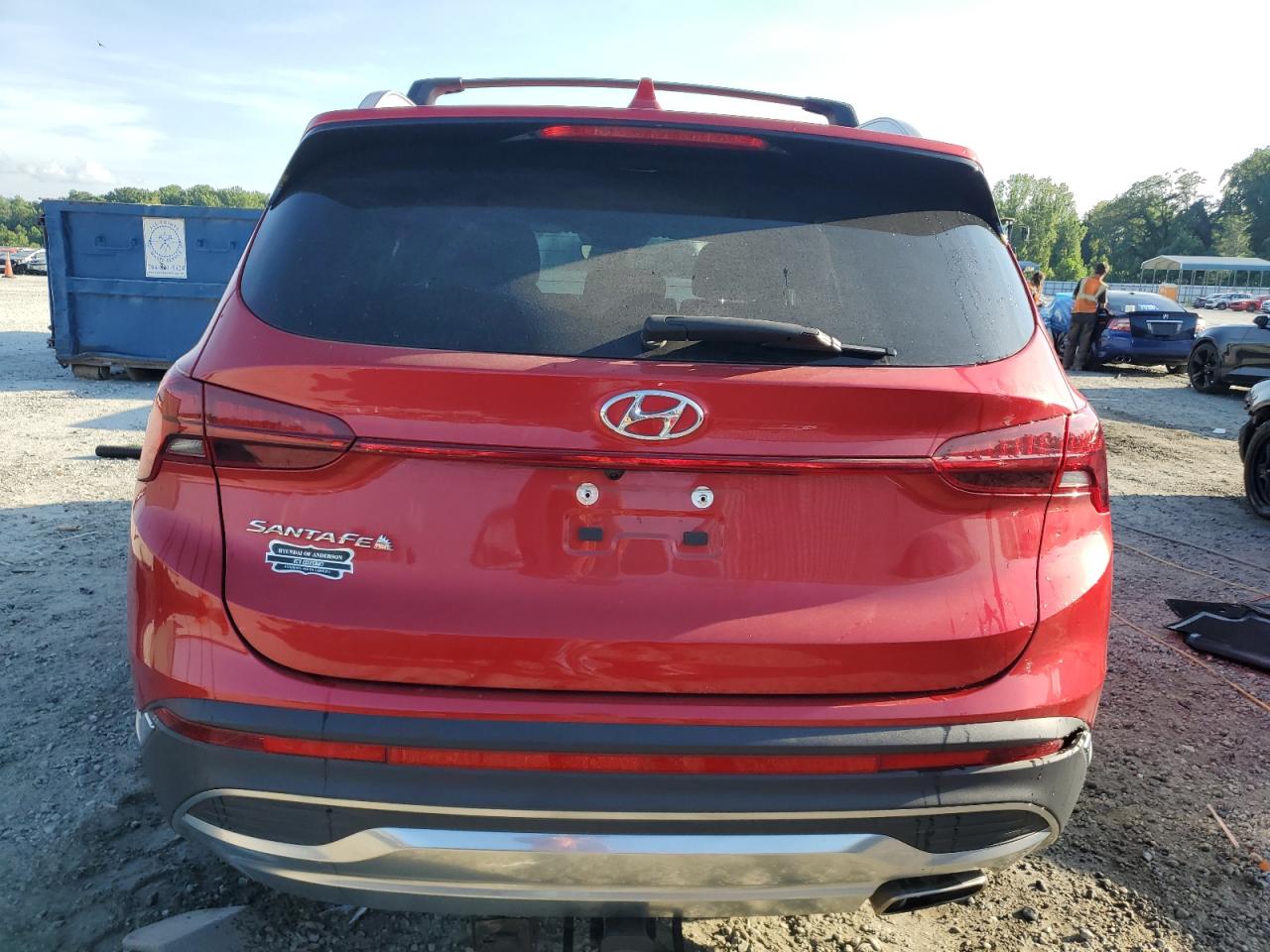 2022 HYUNDAI SANTA FE SEL VIN:5NMS24AJ5NH373611