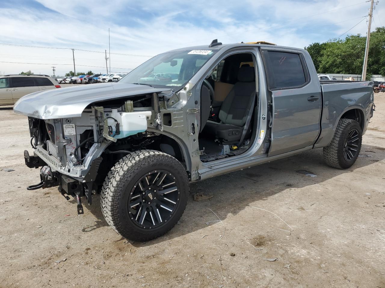 2023 CHEVROLET SILVERADO K1500 CUSTOM VIN:3GCPDBEK0PG223671