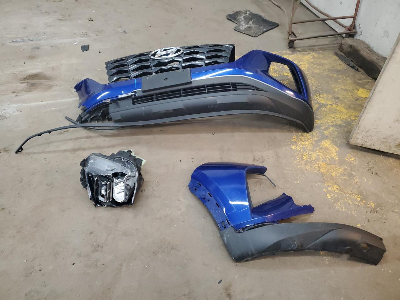 2022 HYUNDAI TUCSON SEL VIN:5NMJBCAE9NH018370