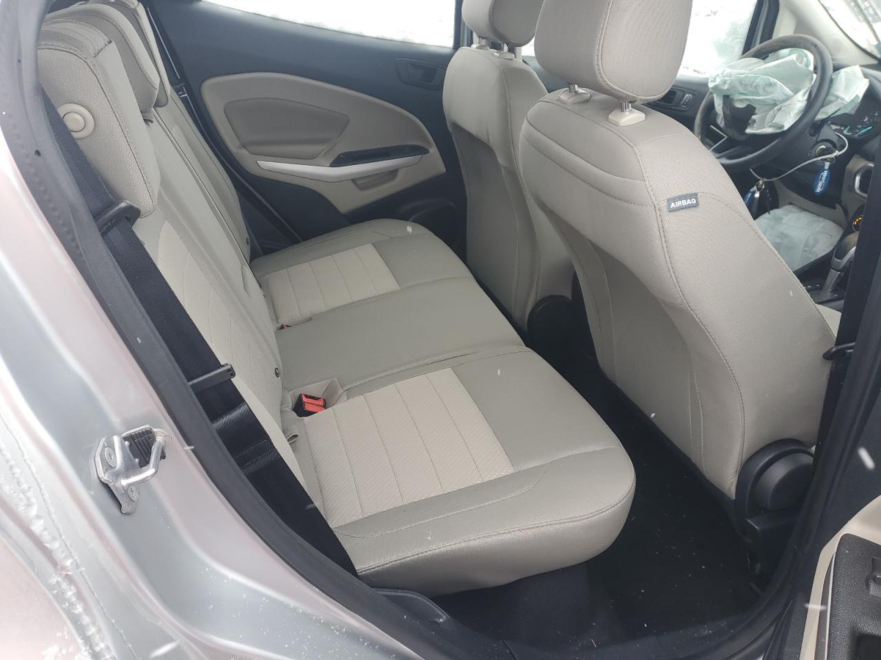 2022 FORD ECOSPORT S VIN:MAJ6S3FL6NC464090