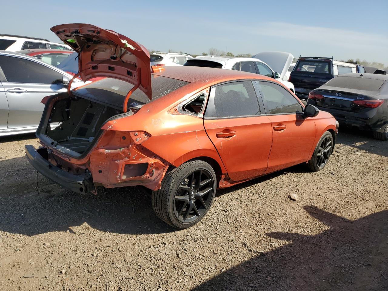 2022 HONDA CIVIC SI VIN:2HGFE1E56NH473881