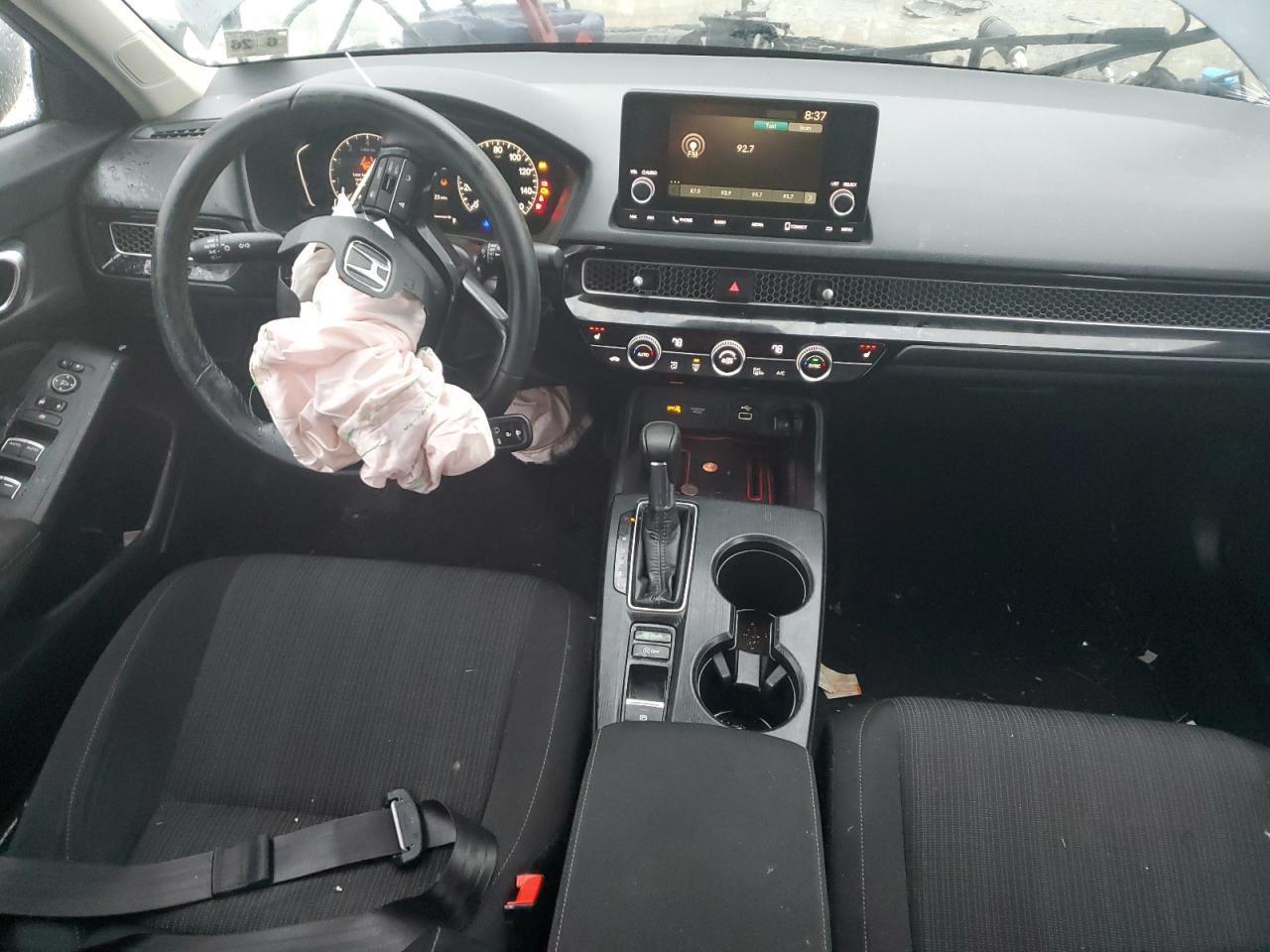 2022 HONDA CIVIC EX VIN:JHMFE1F73NX001291