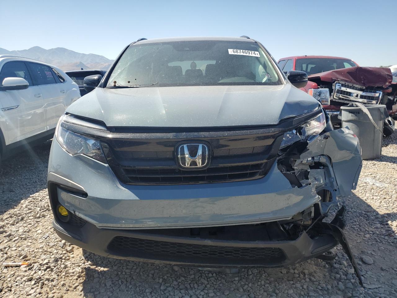 2022 HONDA PILOT SPORT VIN:5FNYF6H34NB050542