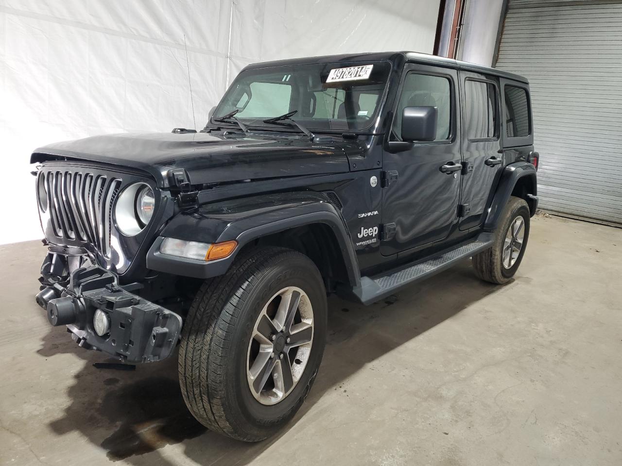 2022 JEEP WRANGLER UNLIMITED SAHARA VIN:1C4HJXEN7NW251082