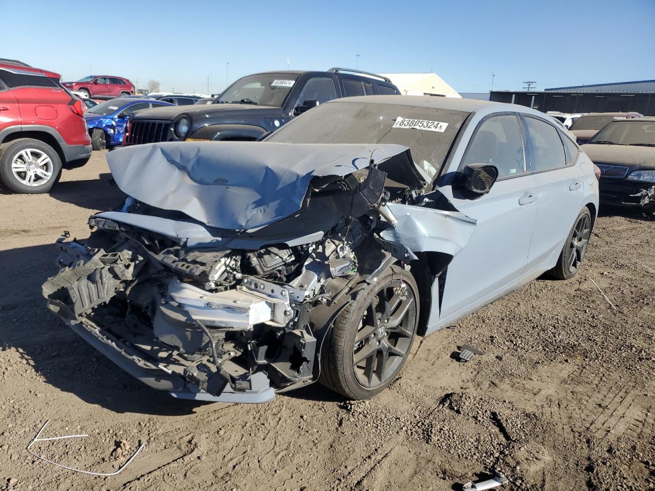 2022 HONDA CIVIC SPORT VIN:19XFL2H81NE010719