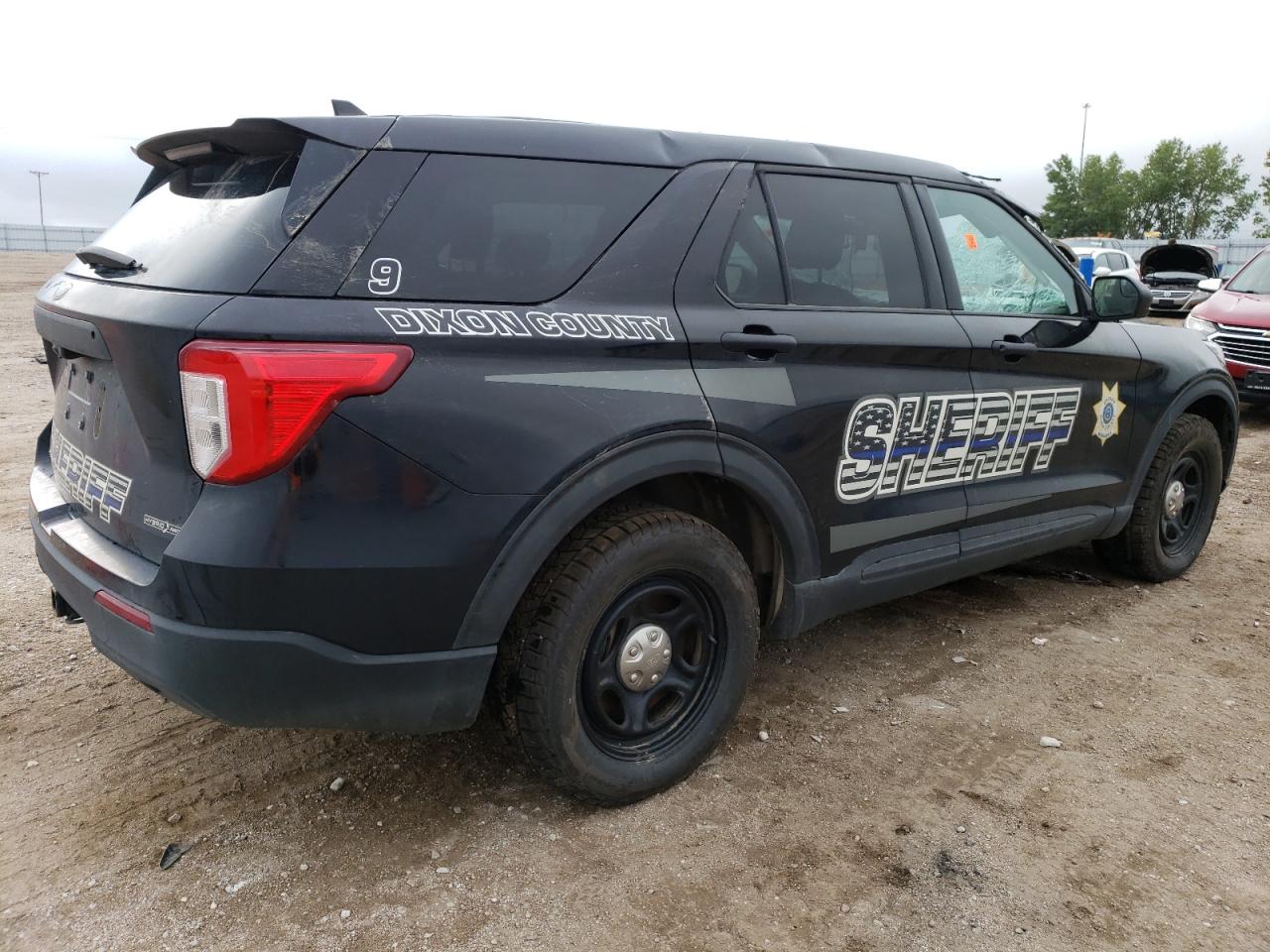 2022 FORD EXPLORER POLICE INTERCEPTOR VIN:1FM5K8AW9NNA02742