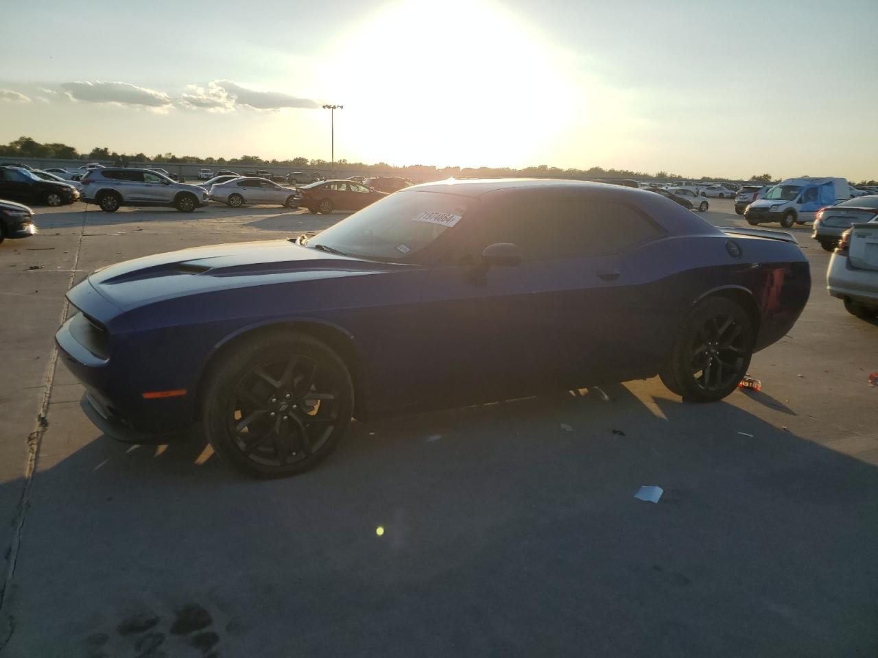 2022 DODGE CHALLENGER SXT VIN:2C3CDZAG2NH151608