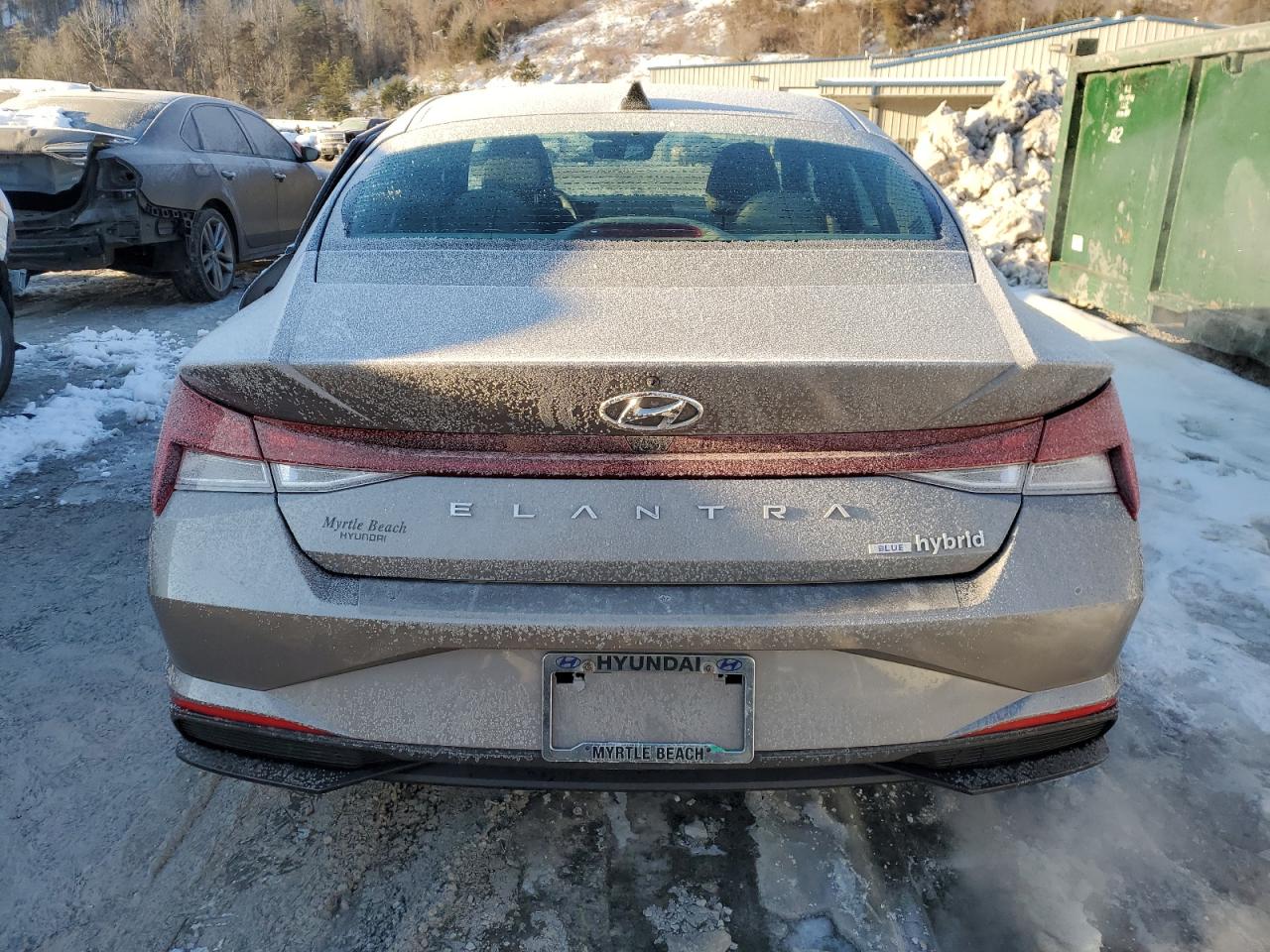2022 HYUNDAI ELANTRA BLUE VIN:KMHLM4AJXNU023796