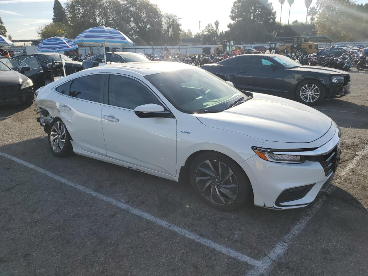 2022 HONDA INSIGHT TOURING VIN:19XZE4F98NE015432