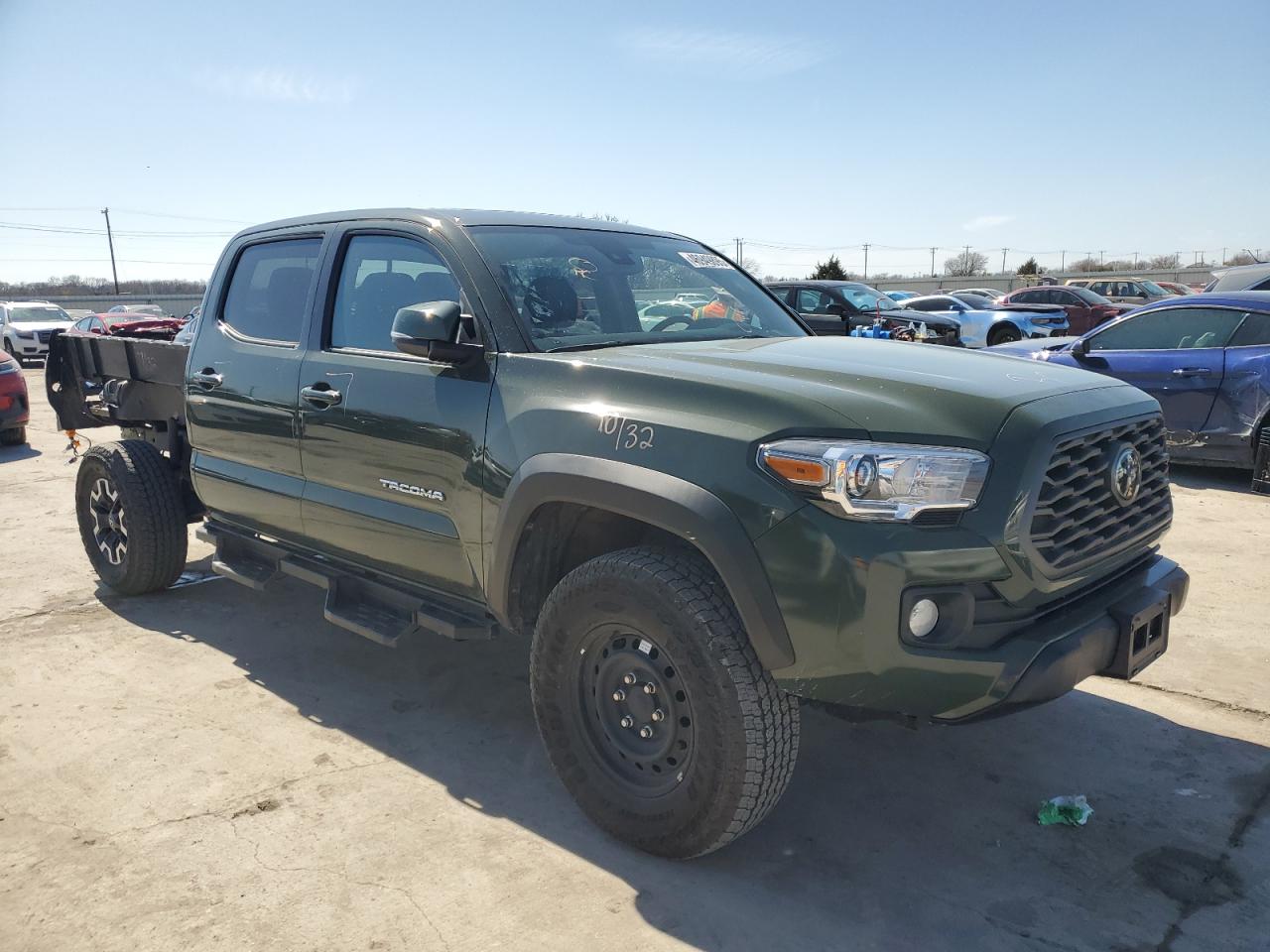 2022 TOYOTA TACOMA DOUBLE CAB VIN:3TMDZ5BN4NM126024