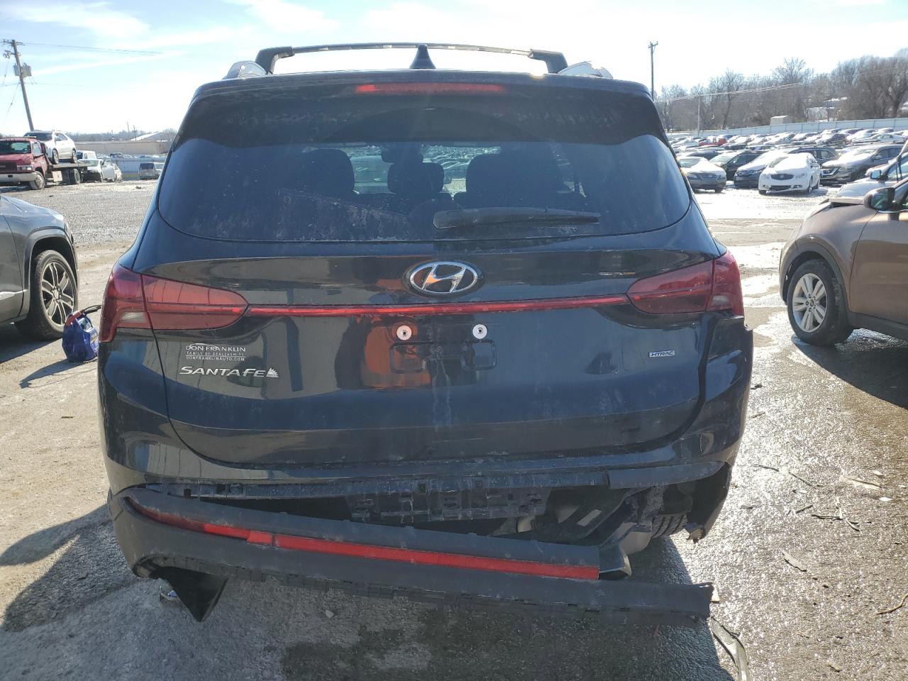 2022 HYUNDAI SANTA FE SEL VIN:5NMS6DAJ4NH455995