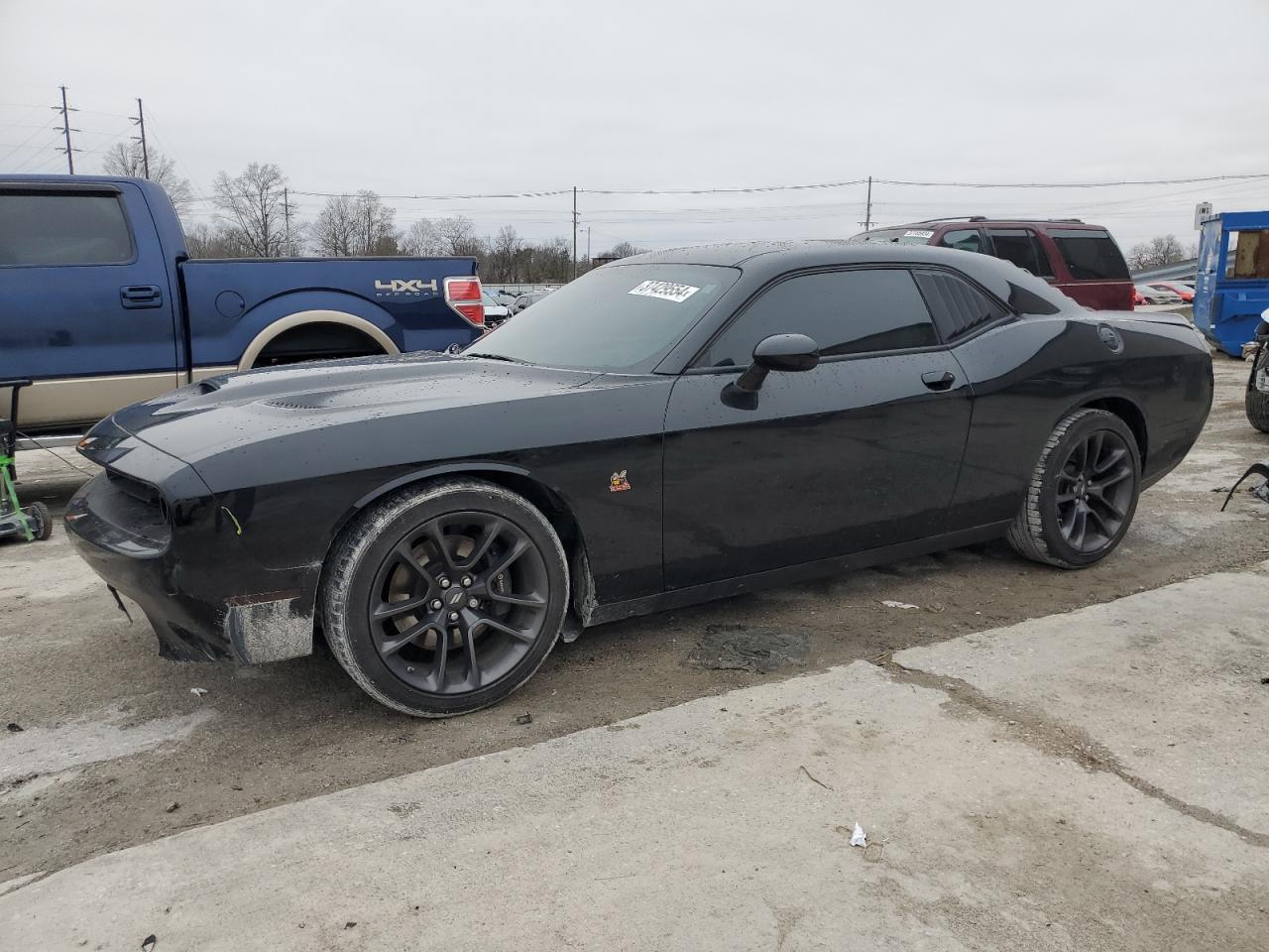 2022 DODGE CHALLENGER R/T SCAT PACK VIN:5LMCJ2C93JUL04653