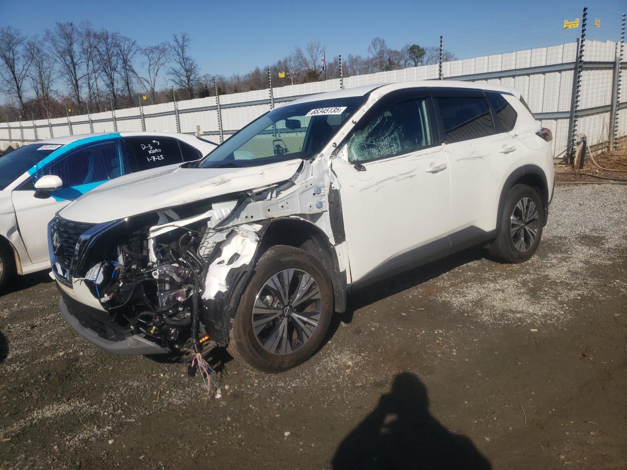 2022 NISSAN ROGUE SV VIN:5N1BT3BA9NC723130