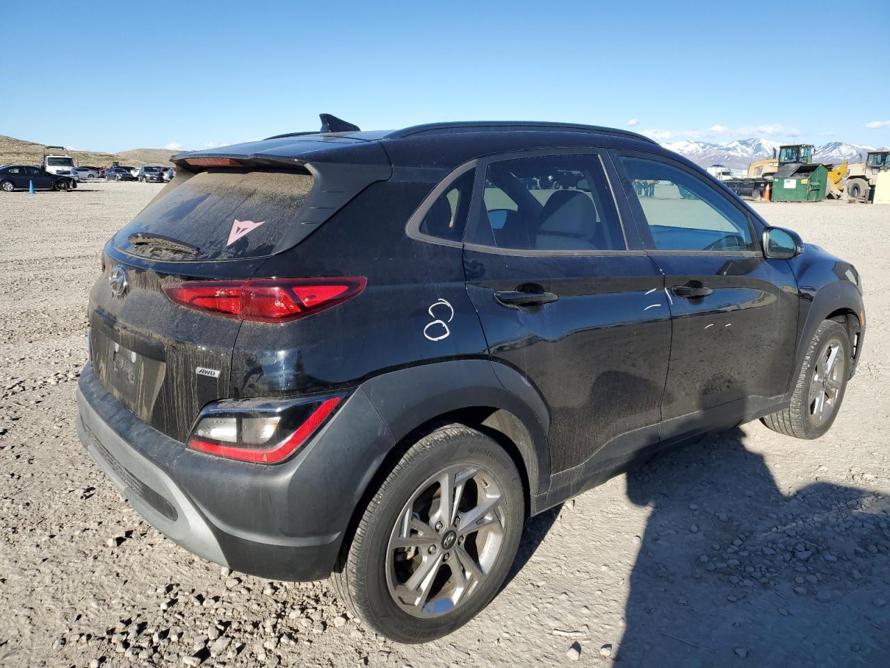 2022 HYUNDAI KONA SEL VIN:KM8K6CAB3NU786512