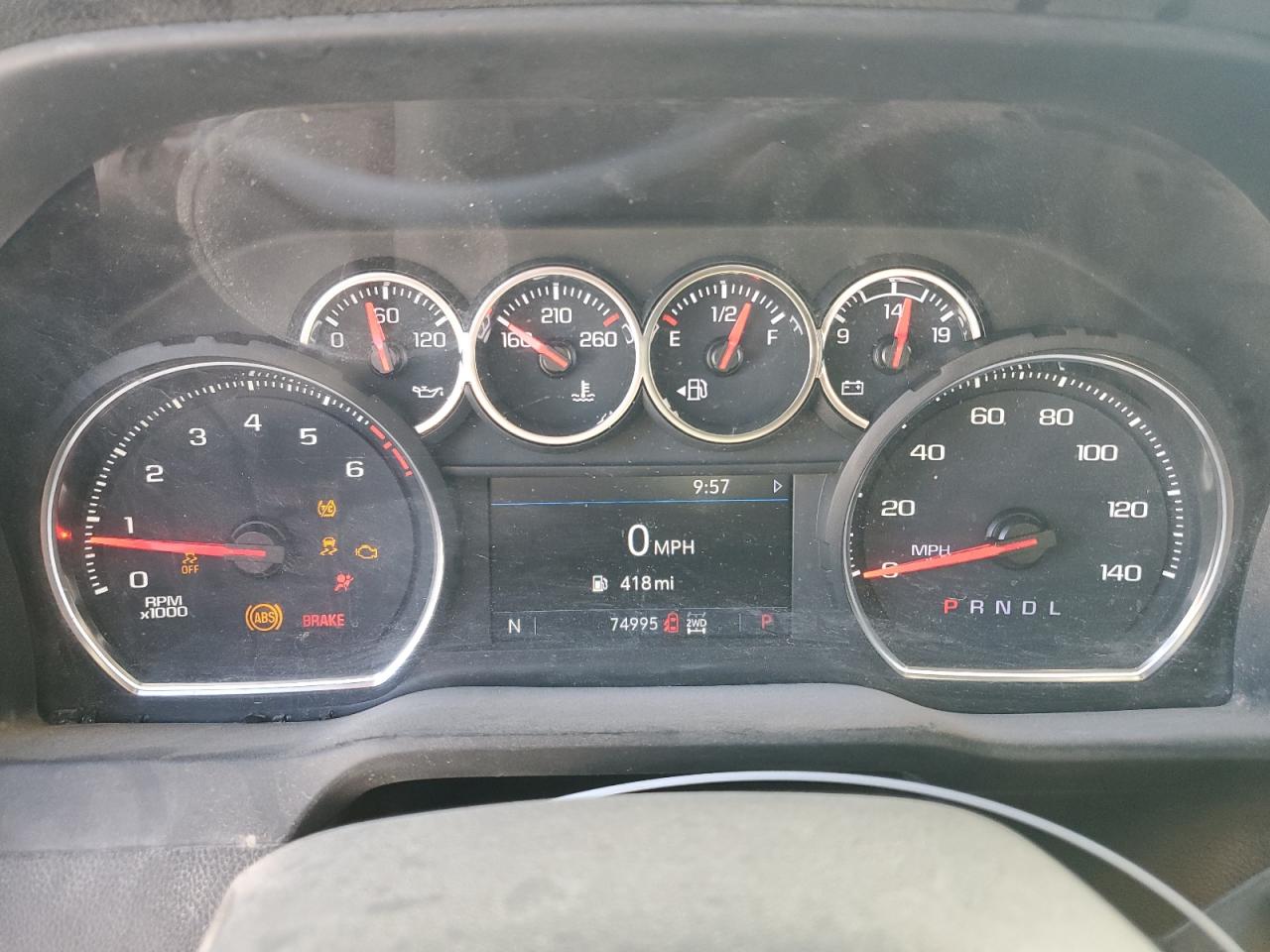 2022 CHEVROLET SILVERADO K2500 CUSTOM VIN:1GC1YME78NF352368