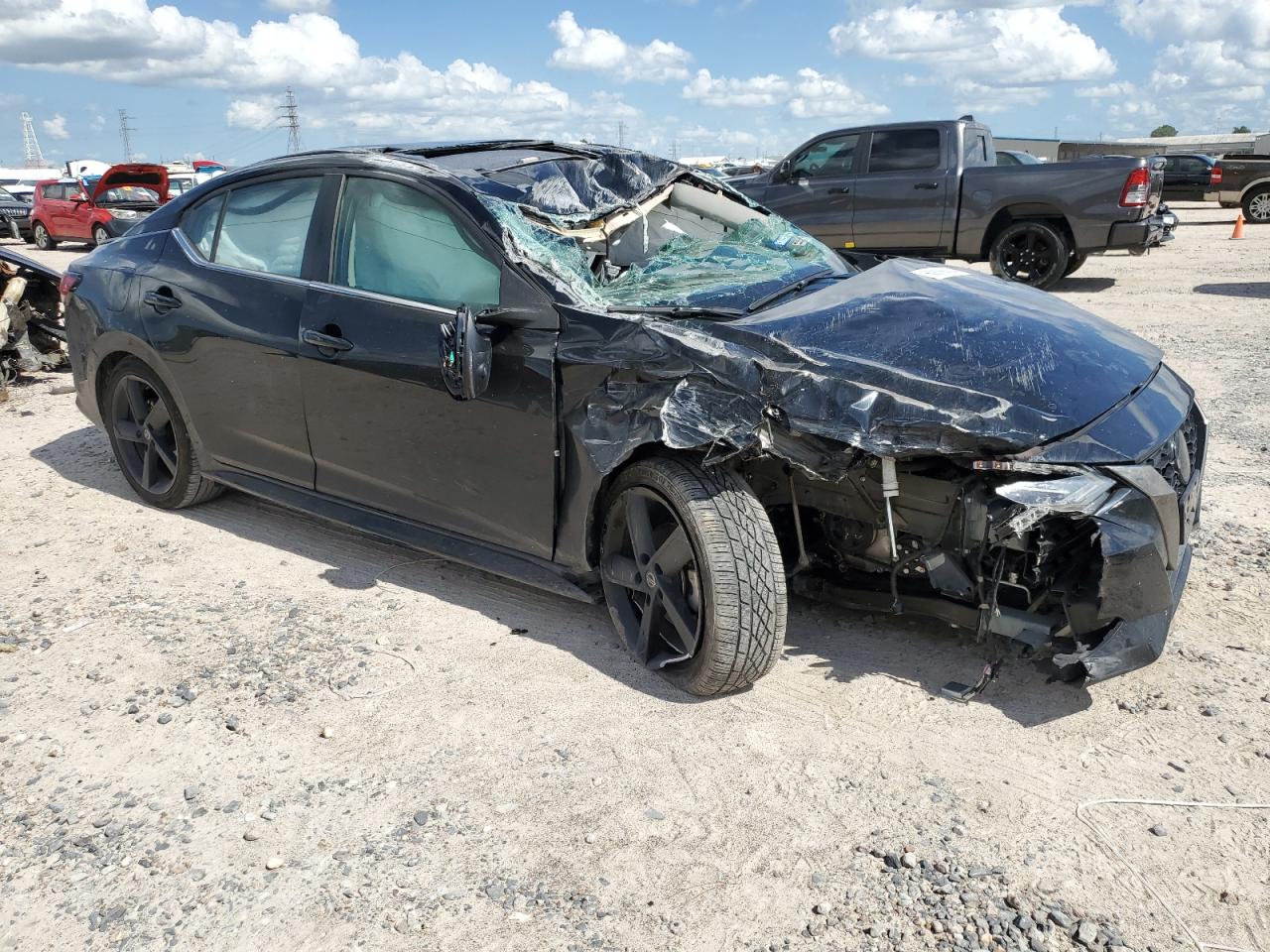 2022 NISSAN SENTRA SR VIN:3N1AB8DV4NY221216