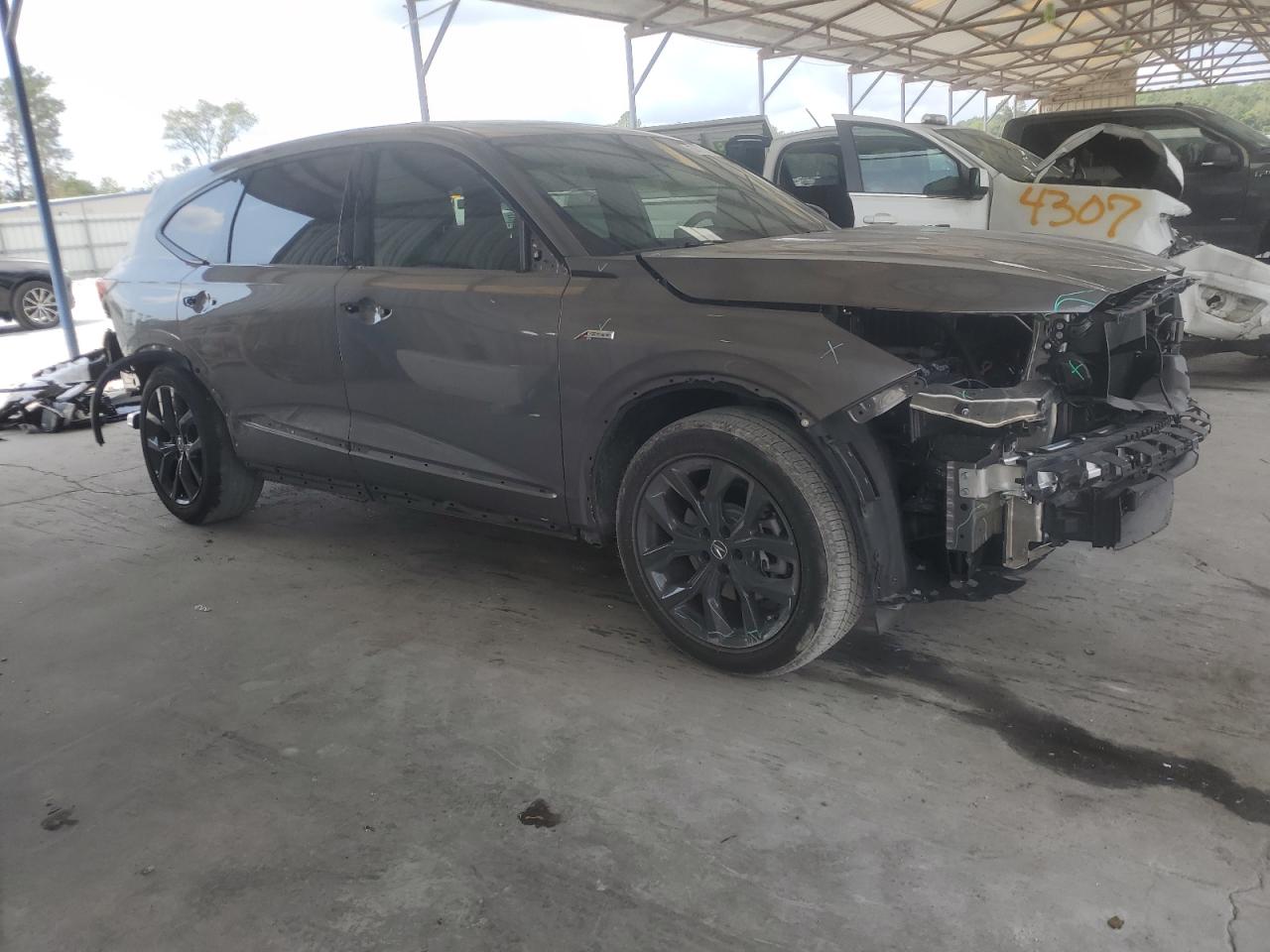 2023 ACURA MDX A-SPEC VIN:5J8YE1H00PL039762