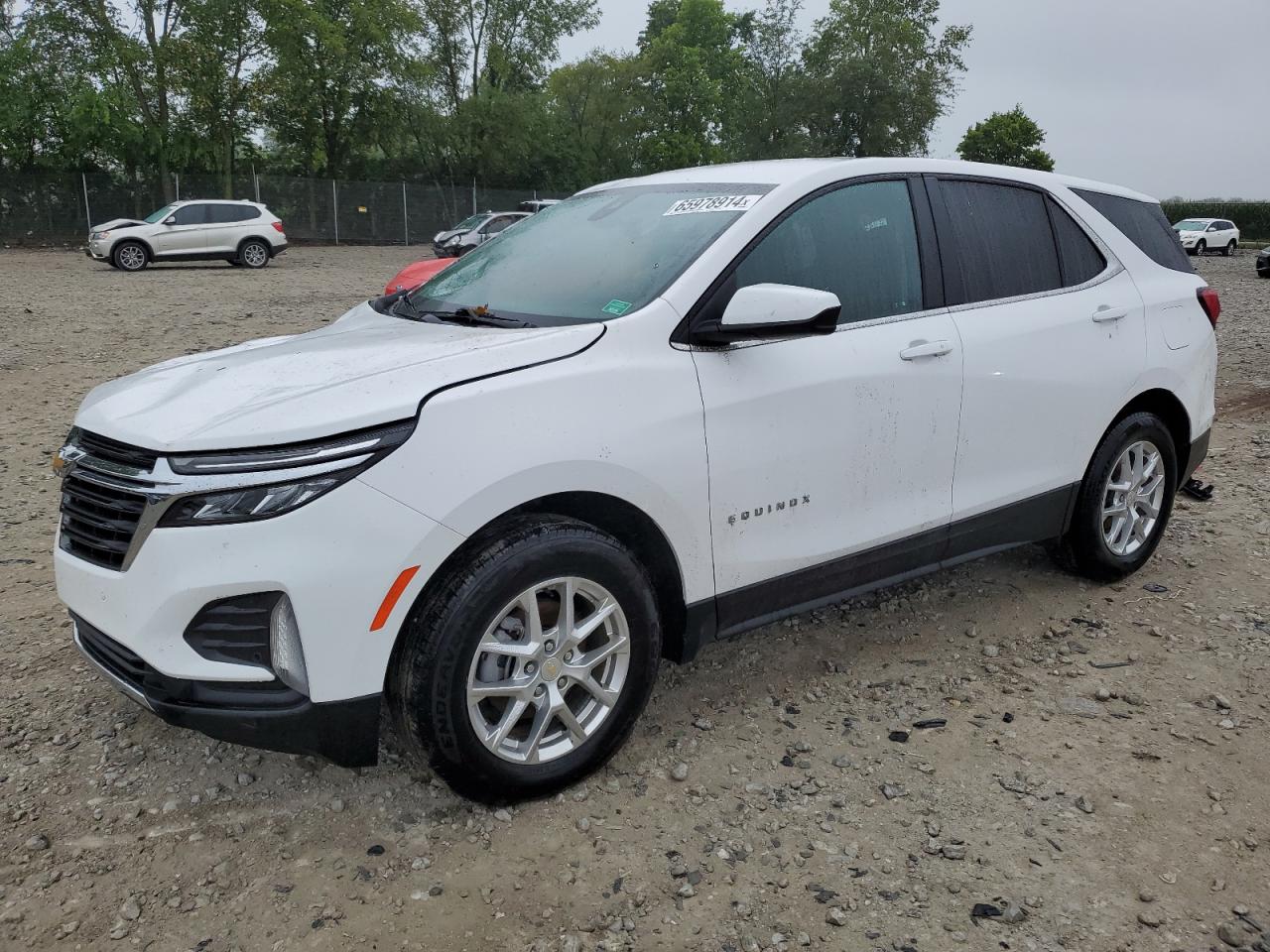 2022 CHEVROLET EQUINOX LT VIN:3GNAXUEV2NL100887