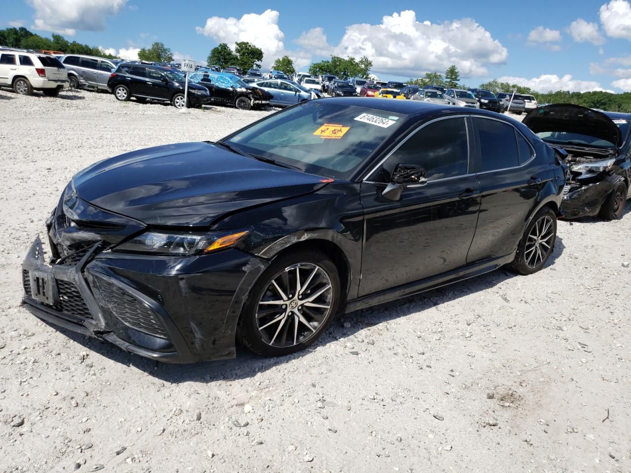2022 TOYOTA CAMRY SE VIN:4T1G11AKXNU700010