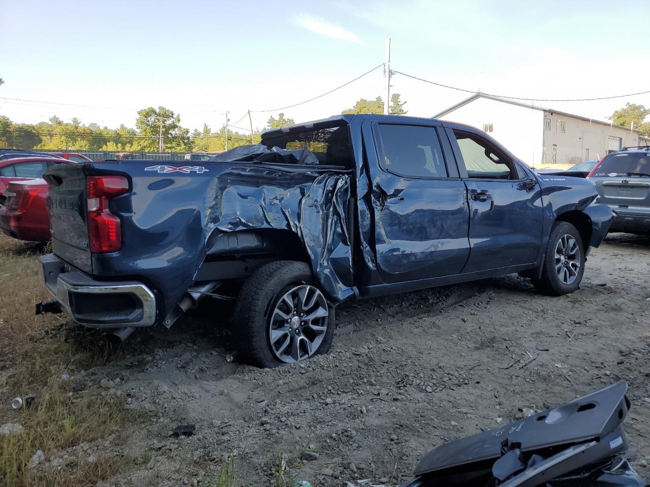 2022 CHEVROLET SILVERADO LTD K1500 LT-L VIN:3GCPYJEK3NG196235