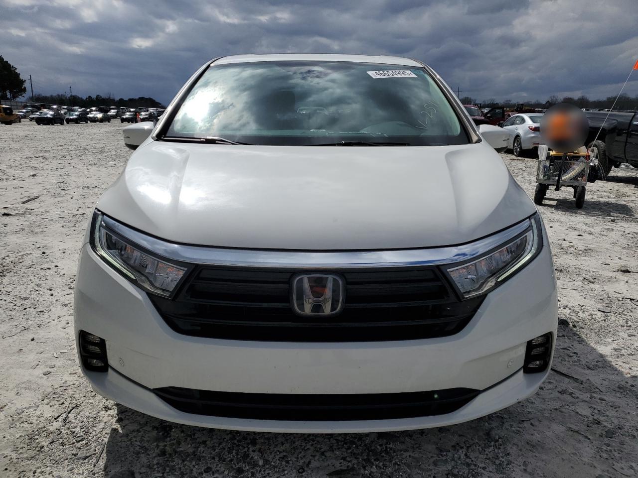 2022 HONDA ODYSSEY TOURING VIN:5FNRL6H89NB062596