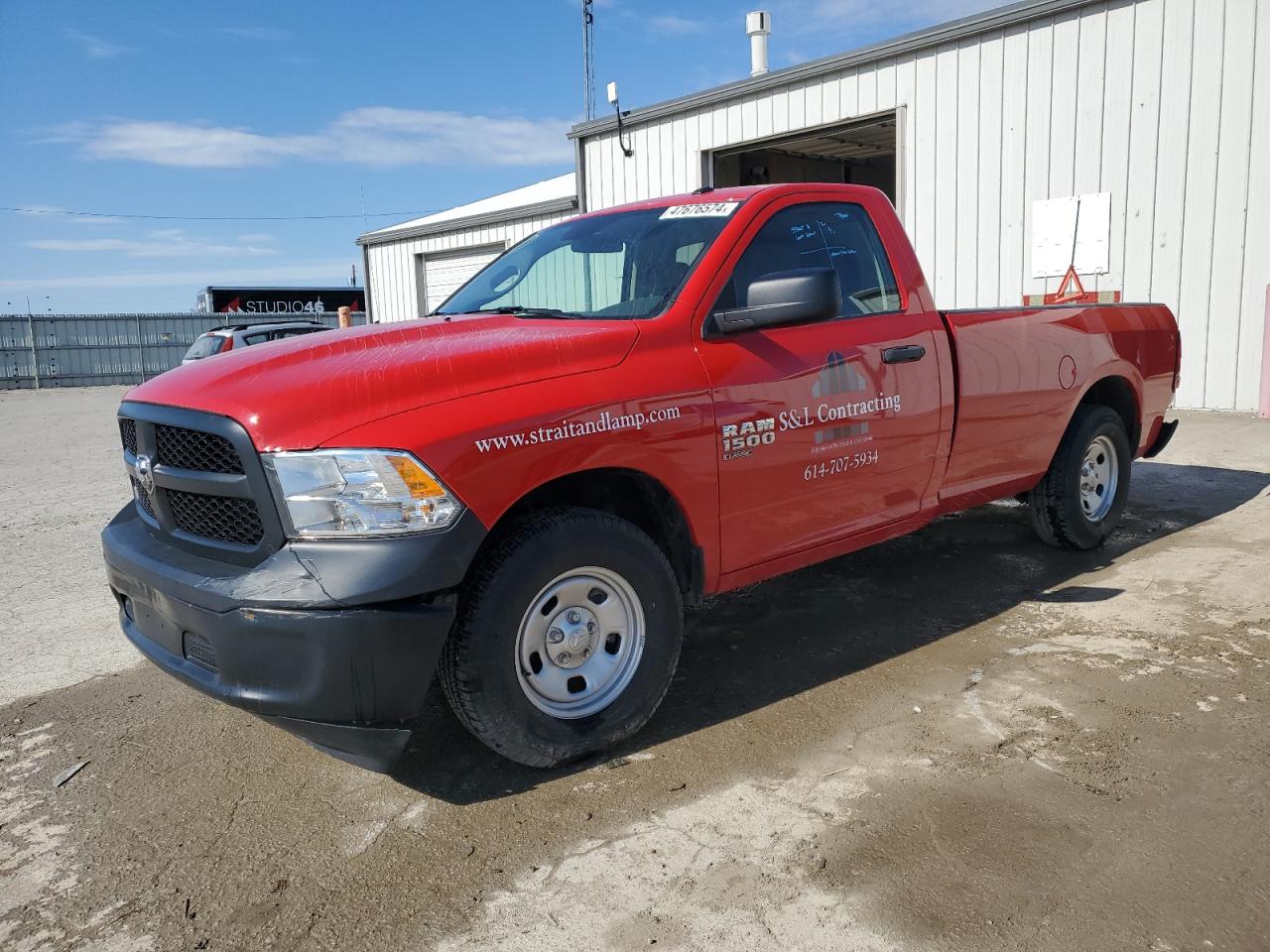 2023 RAM 1500 CLASSIC TRADESMAN VIN:3C6JR6DG9PG627121