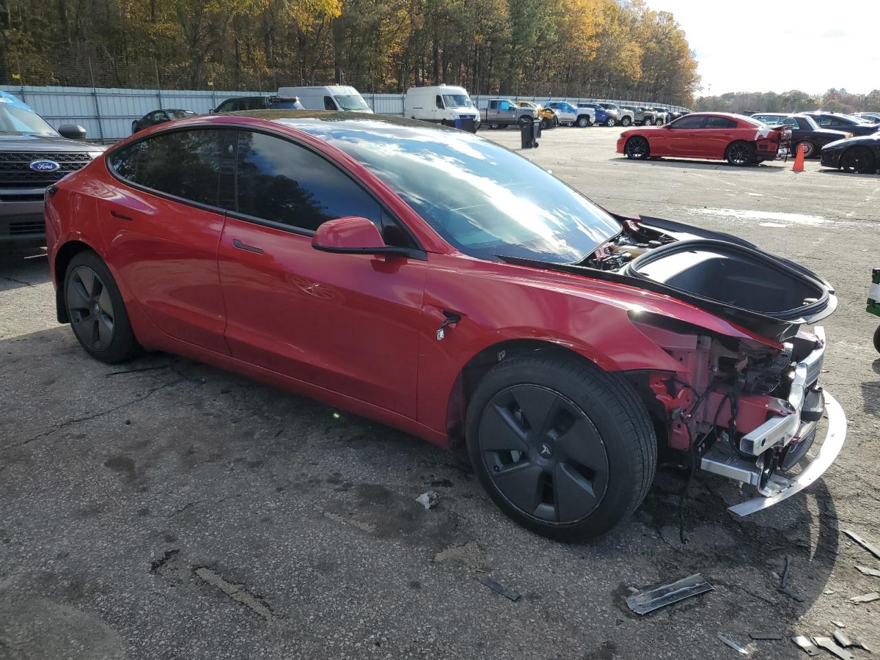 2023 TESLA MODEL 3  VIN:5YJ3E1EA9PF575764