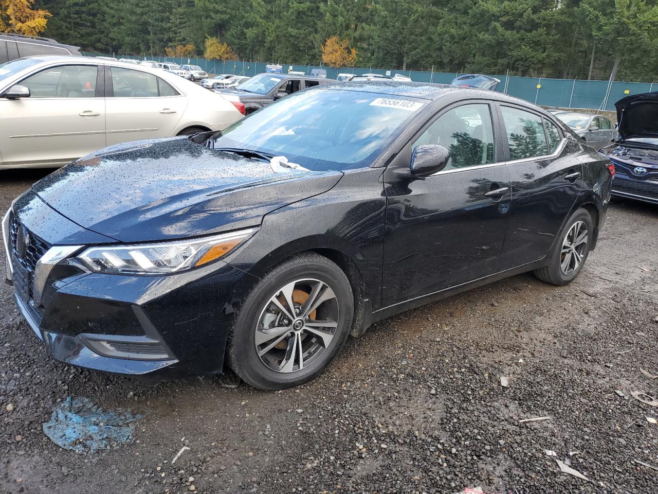 2022 NISSAN SENTRA SV VIN:3N1AB8CV4NY249437