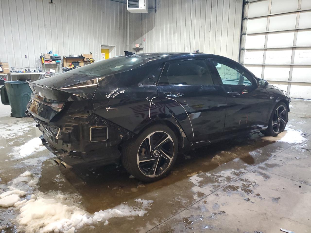 2022 HYUNDAI ELANTRA N LINE VIN:KMHLR4AF7NU234953