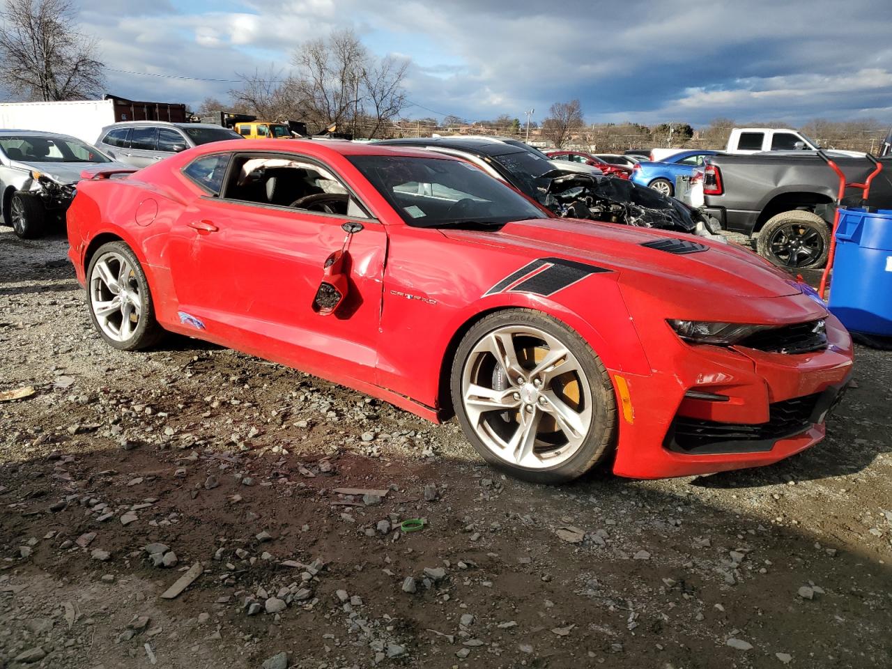 2022 CHEVROLET CAMARO SS VIN:1G1FG1R71N0104900