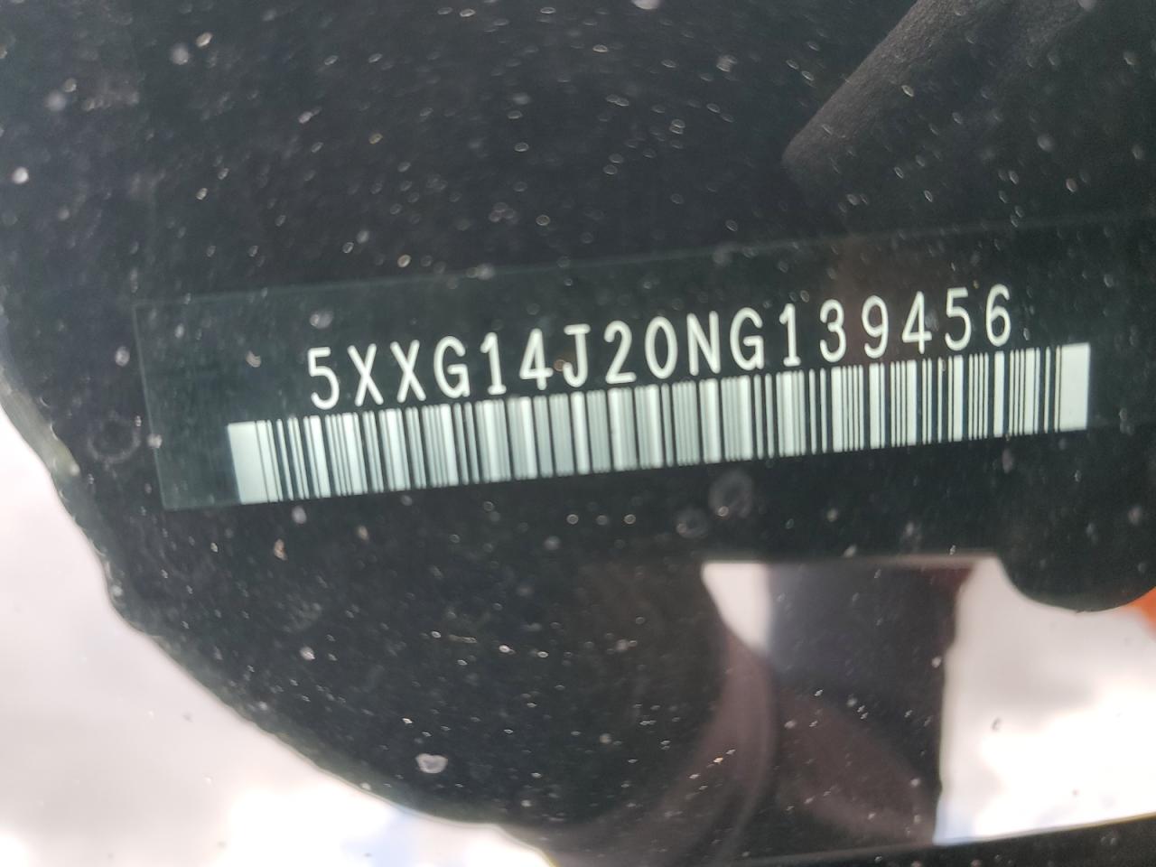 2022 KIA K5 LXS VIN:5XXG14J20NG139456