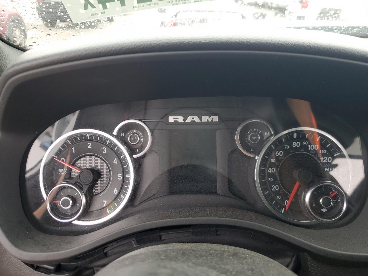 2024 RAM 1500 TRADESMAN VIN:1C6RRFGG6RN226201