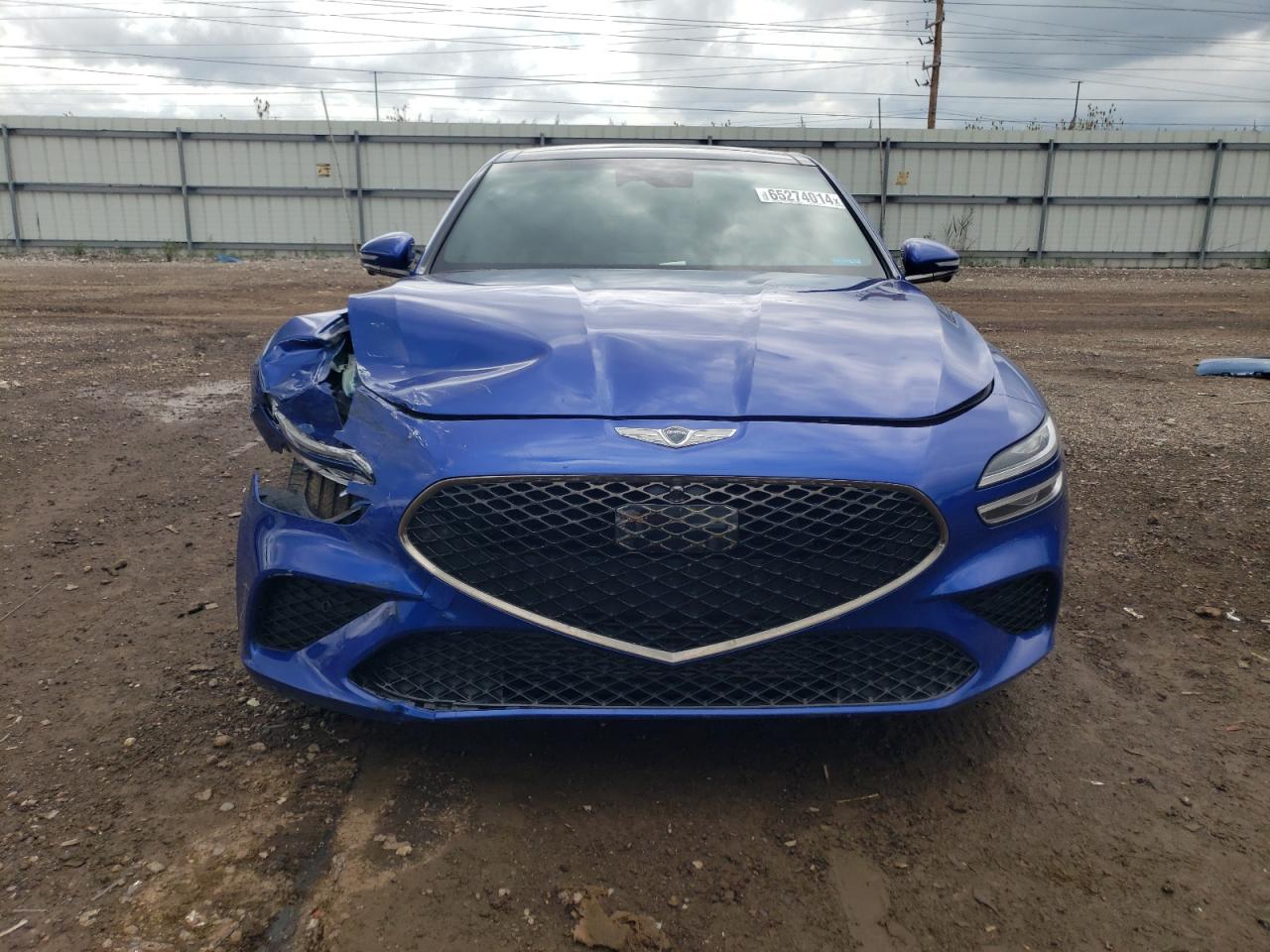 2022 GENESIS G70 BASE VIN:KMTG54TE1NU098617