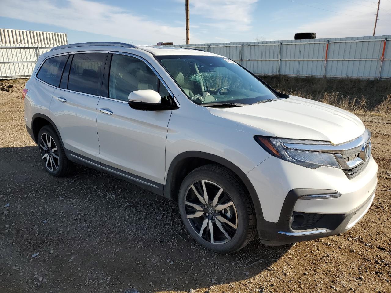 2022 HONDA PILOT TOURING VIN:5FNYF6H65NB085472