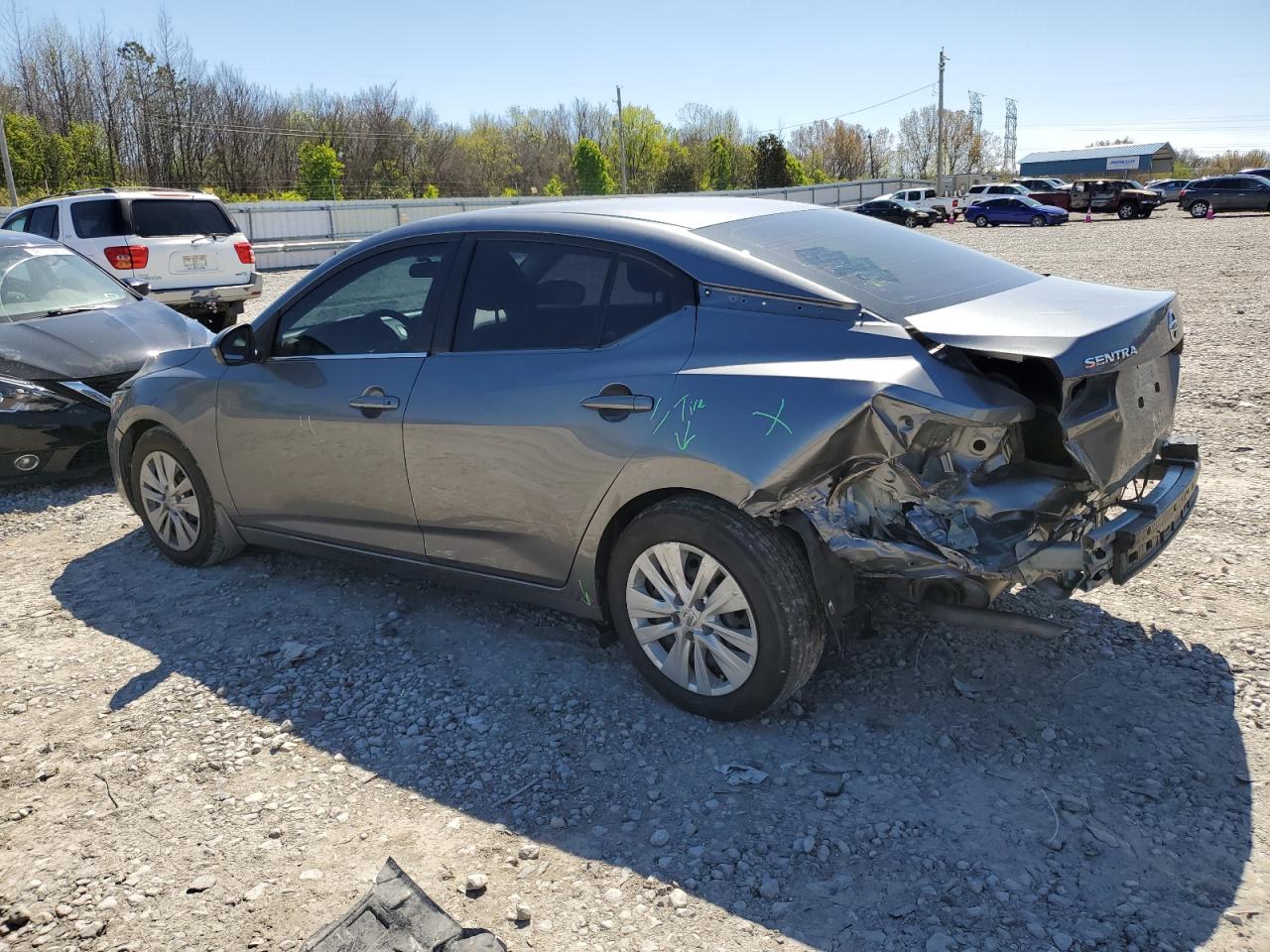 2022 NISSAN SENTRA S VIN:3N1AB8BV7NY212934