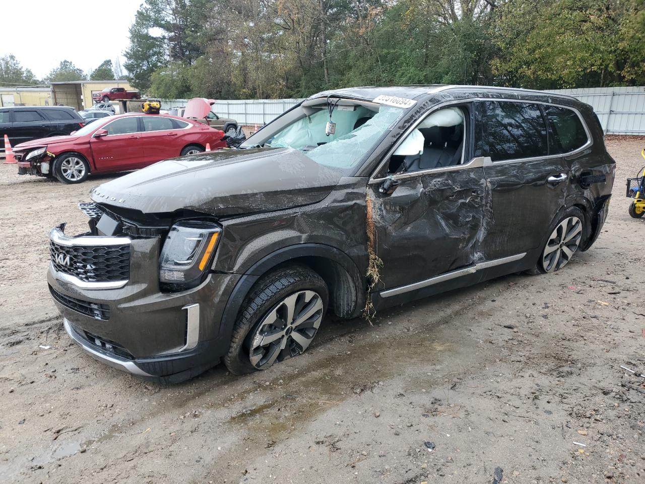 2022 KIA TELLURIDE S VIN:5XYP6DHC4NG275245