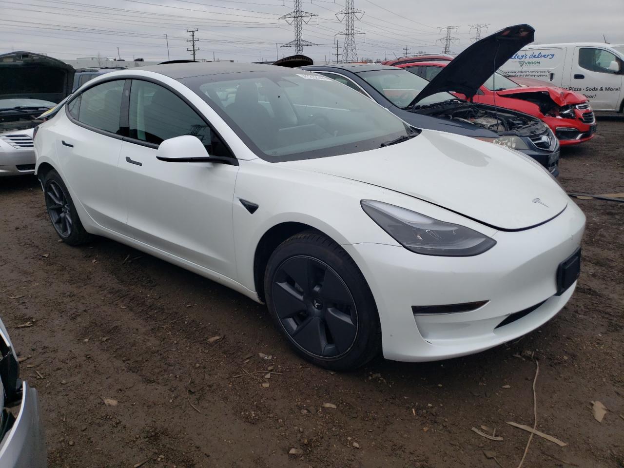 2023 TESLA MODEL 3  VIN:5YJ3E1EA4PF612039