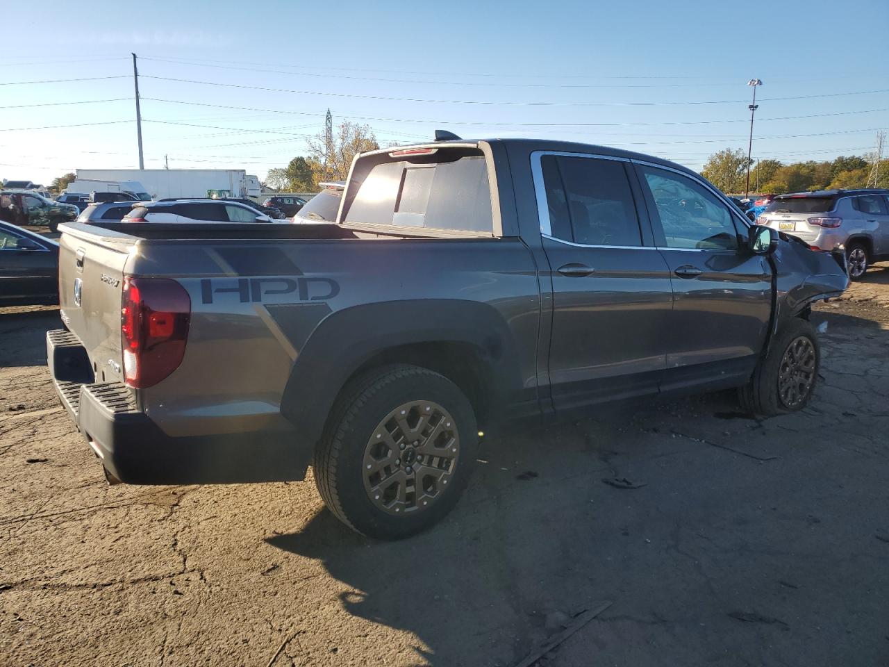 2023 HONDA RIDGELINE RTL VIN:5FPYK3F51PB022206