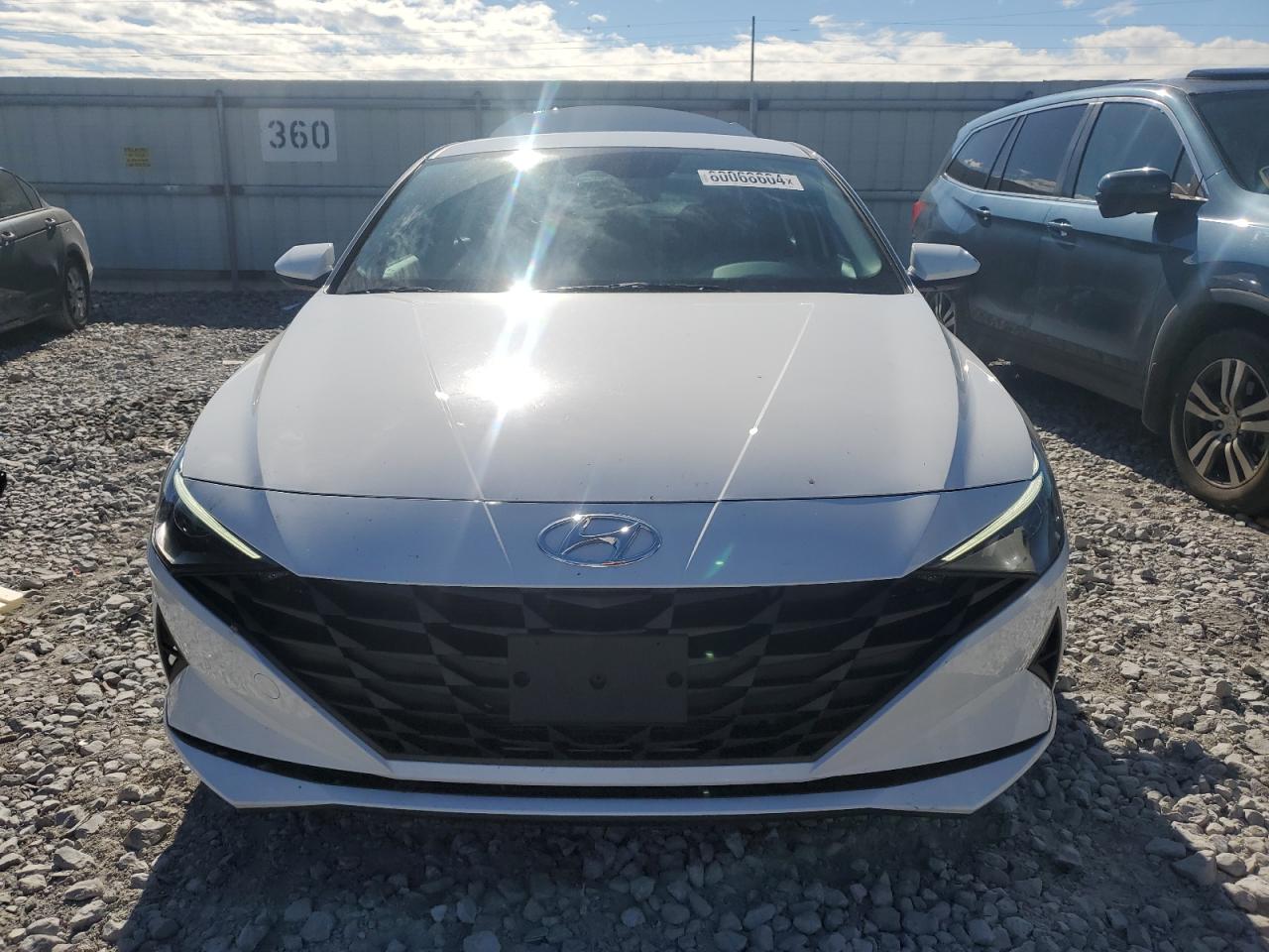 2023 HYUNDAI ELANTRA BLUE VIN:KMHLM4AJ9PU075083