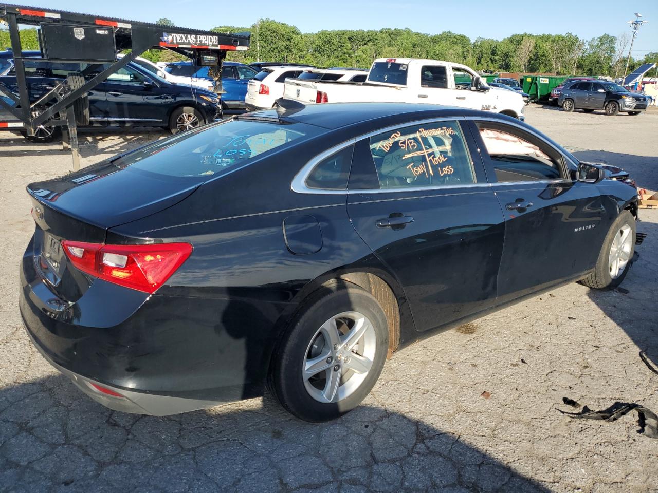 2022 CHEVROLET MALIBU LS VIN:1G1ZB5ST1NF186408