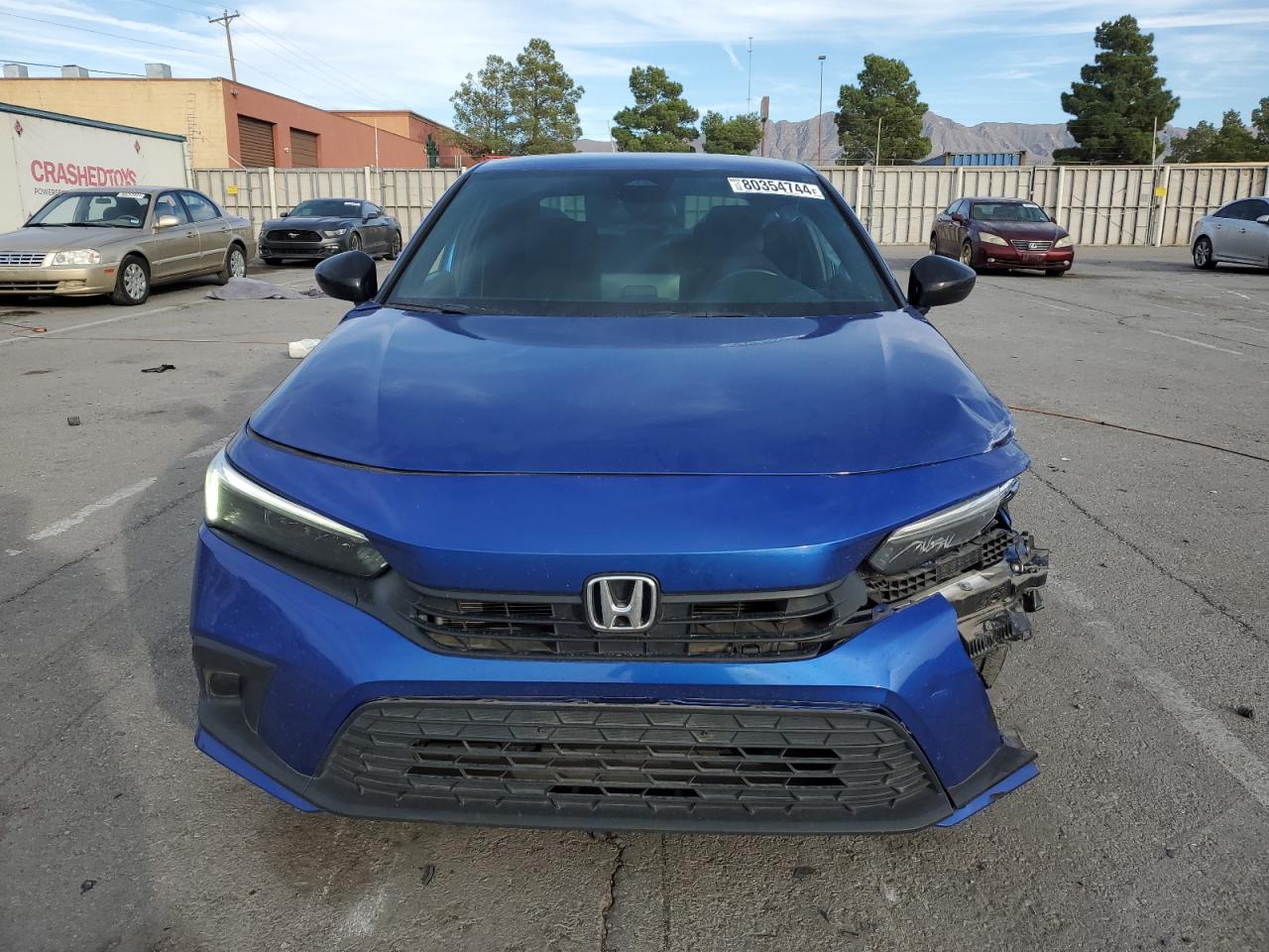 2022 HONDA CIVIC SPORT VIN:2HGFE2F51NH602114