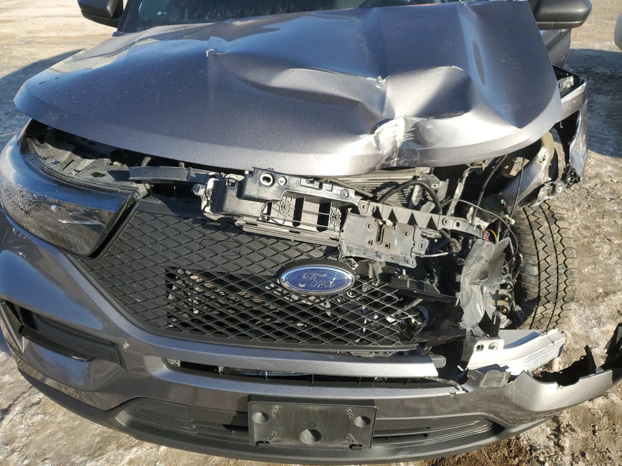 2022 FORD EXPLORER POLICE INTERCEPTOR VIN:1FM5K8ABXNGB01877